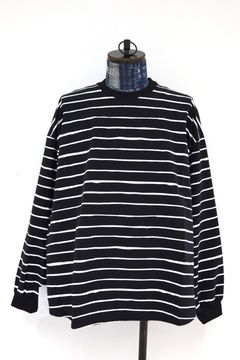 S.F.C 2026FW エスエフシー SUPER BIG LS TEE  (NYLON STRIPE) (SFCFW26CS06)Black☆10月17日(土)発売！