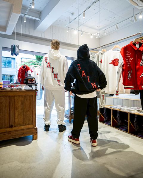 JORDAN BRAND × ©SAINT MXXXXXX (TIME) CAPSULE☆ M J SM FLC HOODIE style.2026.5.22