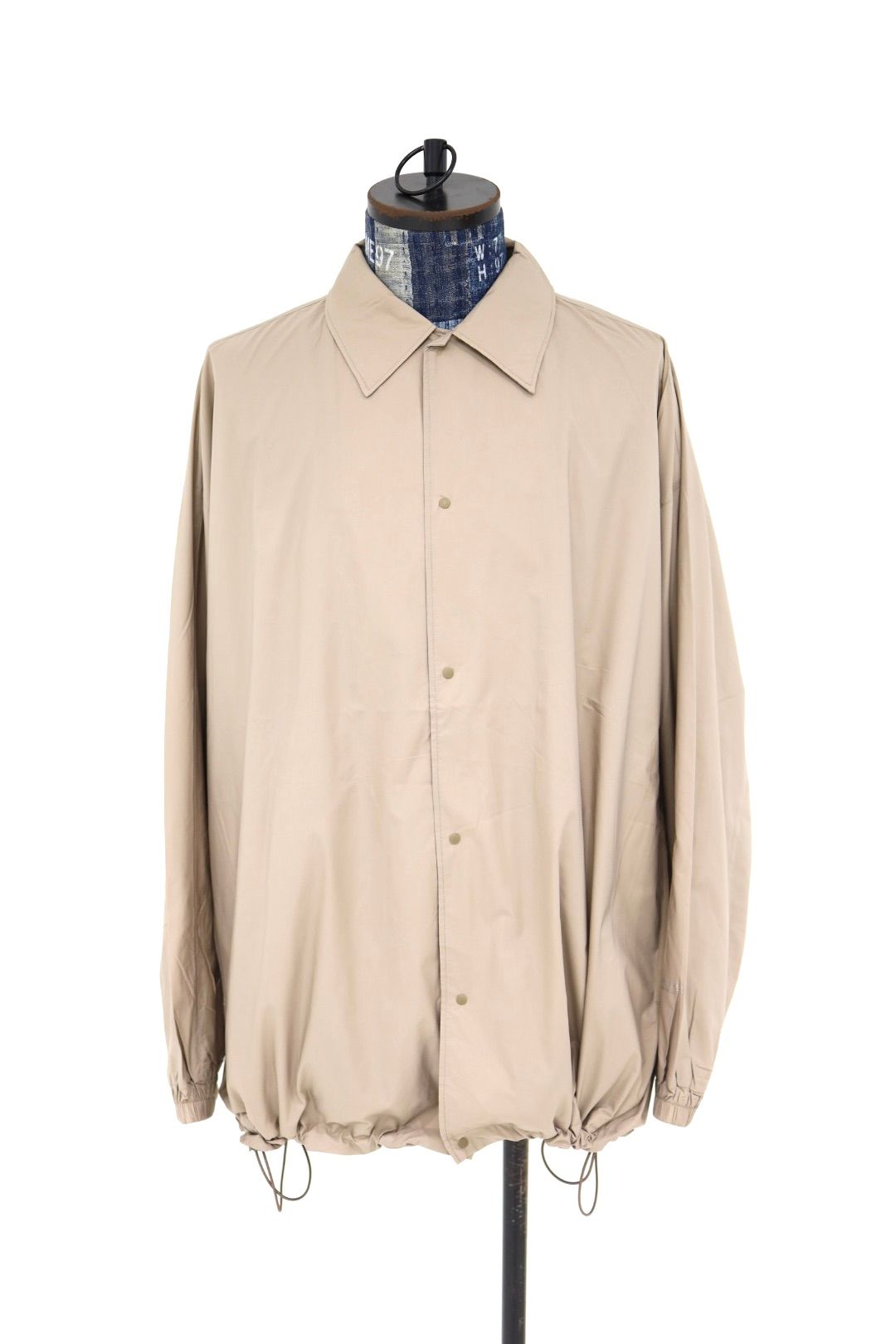 グラフペーパー 26SS PERTEX QUANTUM AIR Overshirt(GM261-50302)TAUPE☆3月28日(土)発売！