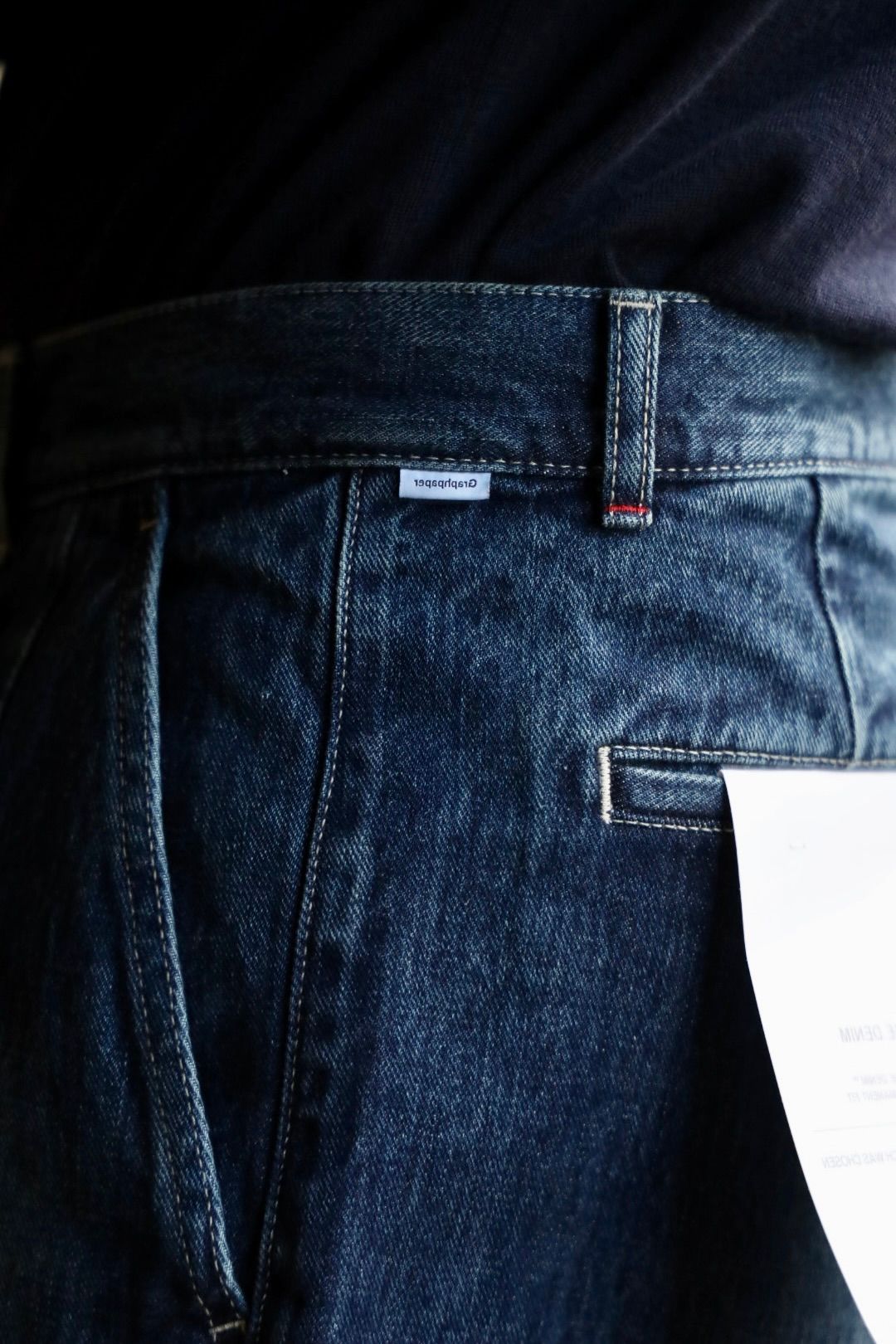 Graphpaper - グラフペーパー25SS Selvage Denim Two Tuck