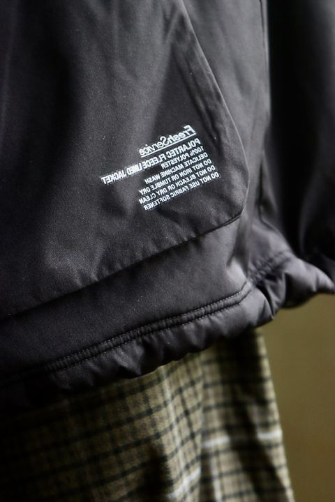 FreshService フレッシュサービス22AW POLARTEC FLEECE LINED JACKETスタイル.2022.10.16.