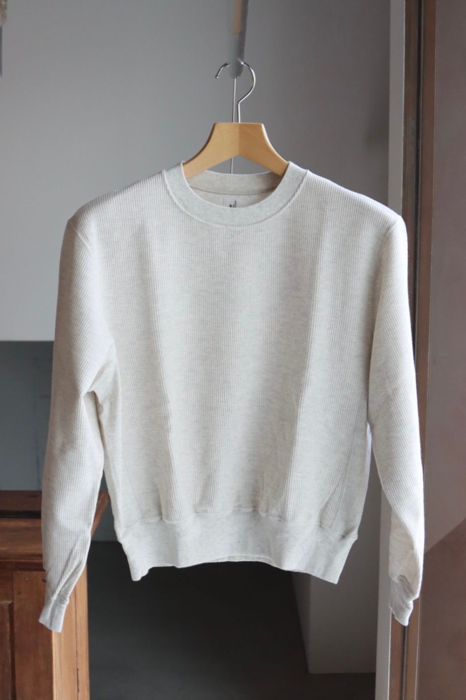 blurhms Women's 25FW Rough&Smooth Thermal P/O(bROOTS24F29F25)HeatherOatmeal☆8月29日(金)新作発売！