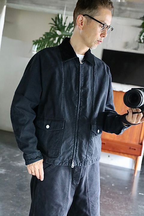 COMME des GARCONS HOMME 綿オックスジャケットスタイル.2025.9.5.