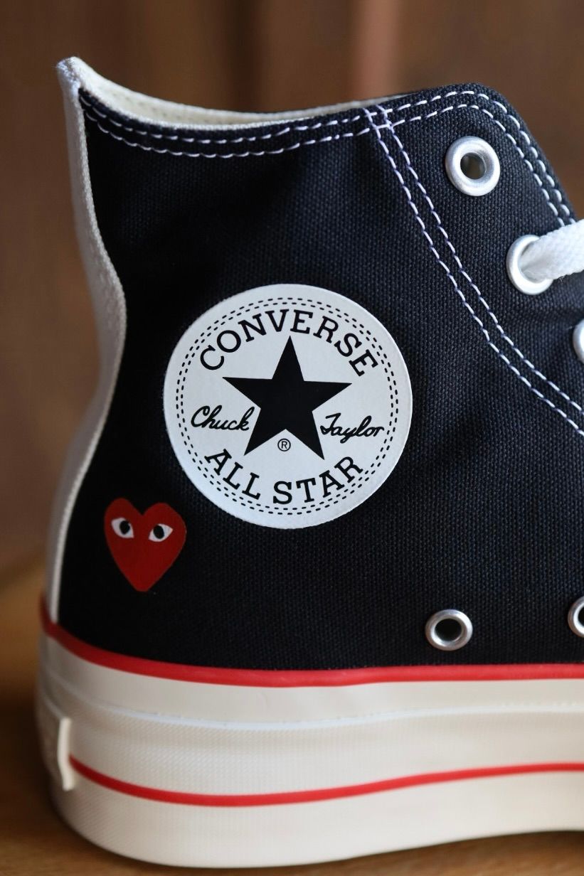 プレイコムデギャルソン PLAY CONVERSE CHUCK TAYLOR(AZ-K124-001-1)BLACK