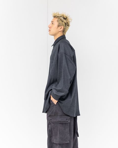 Graphpaper Wool Smooth Flannel Oversized Regular Collar Shirt 10月4日(土)新作発売！