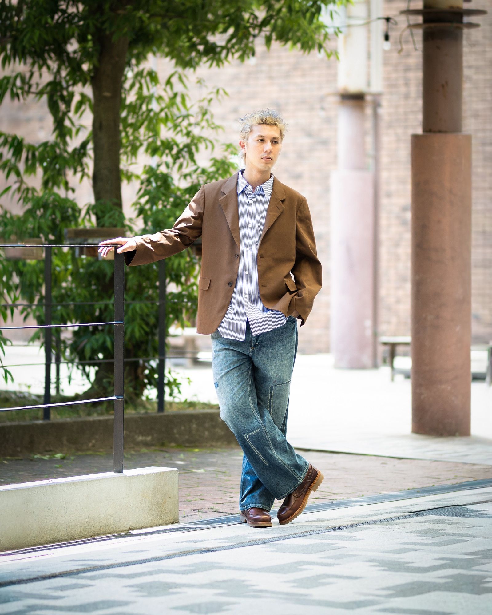 MARKAWARE SACK COAT PICK UP STYLE