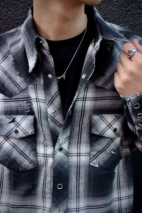 Rafu ラフ 2023AW WESTERN SHIRTスタイル