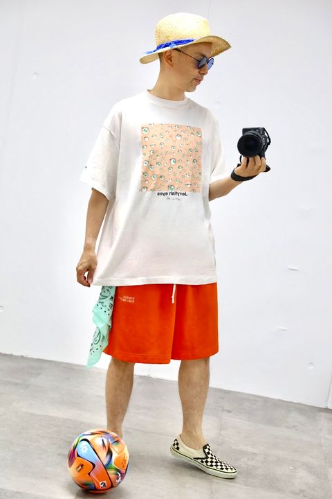 mononoke・made モノノケ・メイド  S/S T-SHIRT_JERRY FISH EYESスタイル