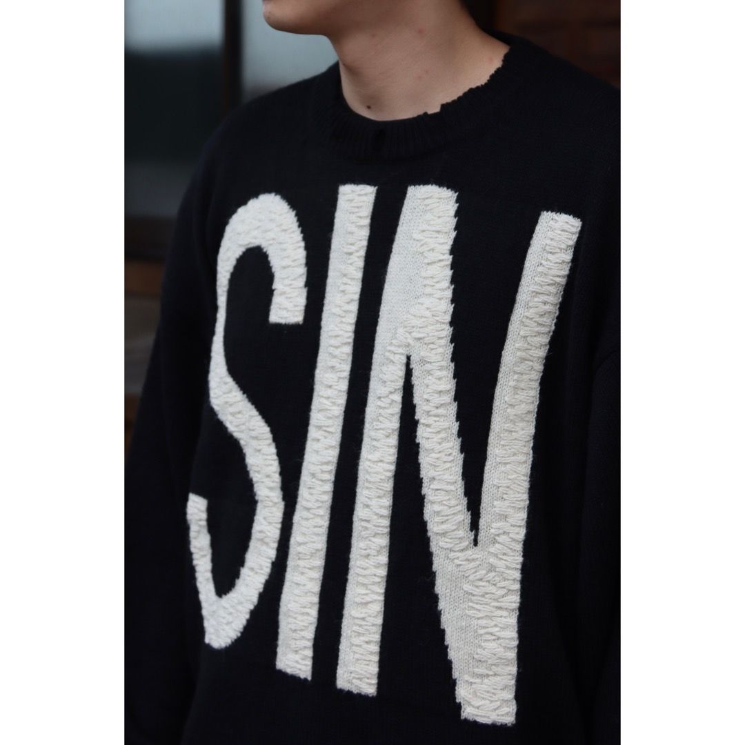 SAINT MICHAEL SIN WOOL KNIT セントマイケル ニット - ニット/セーター