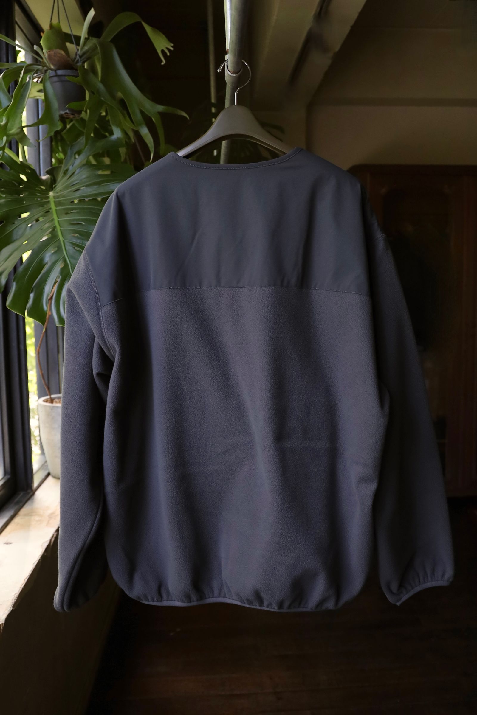 フレッシュサービス SYNTHETIC FLEECE CARDIGAN(FSC243-30093)GRAY