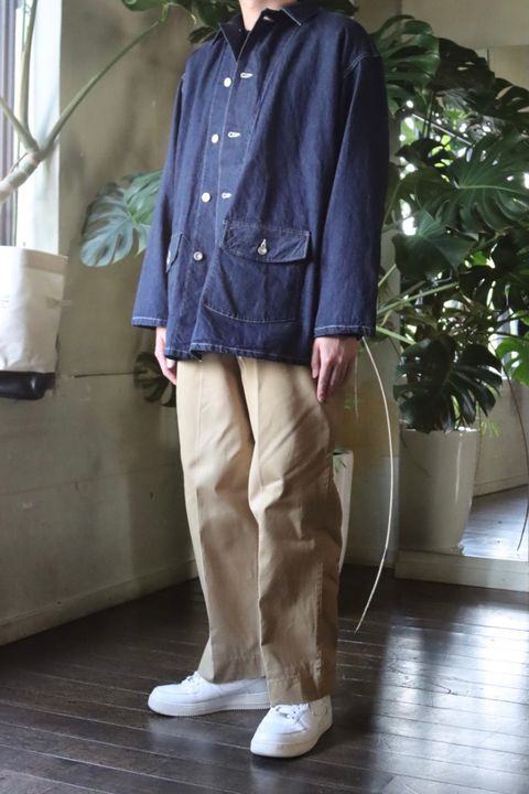 CIOTA インディゴ スビンコットン 11.5oz デニム カバーオール style.2022.8.11