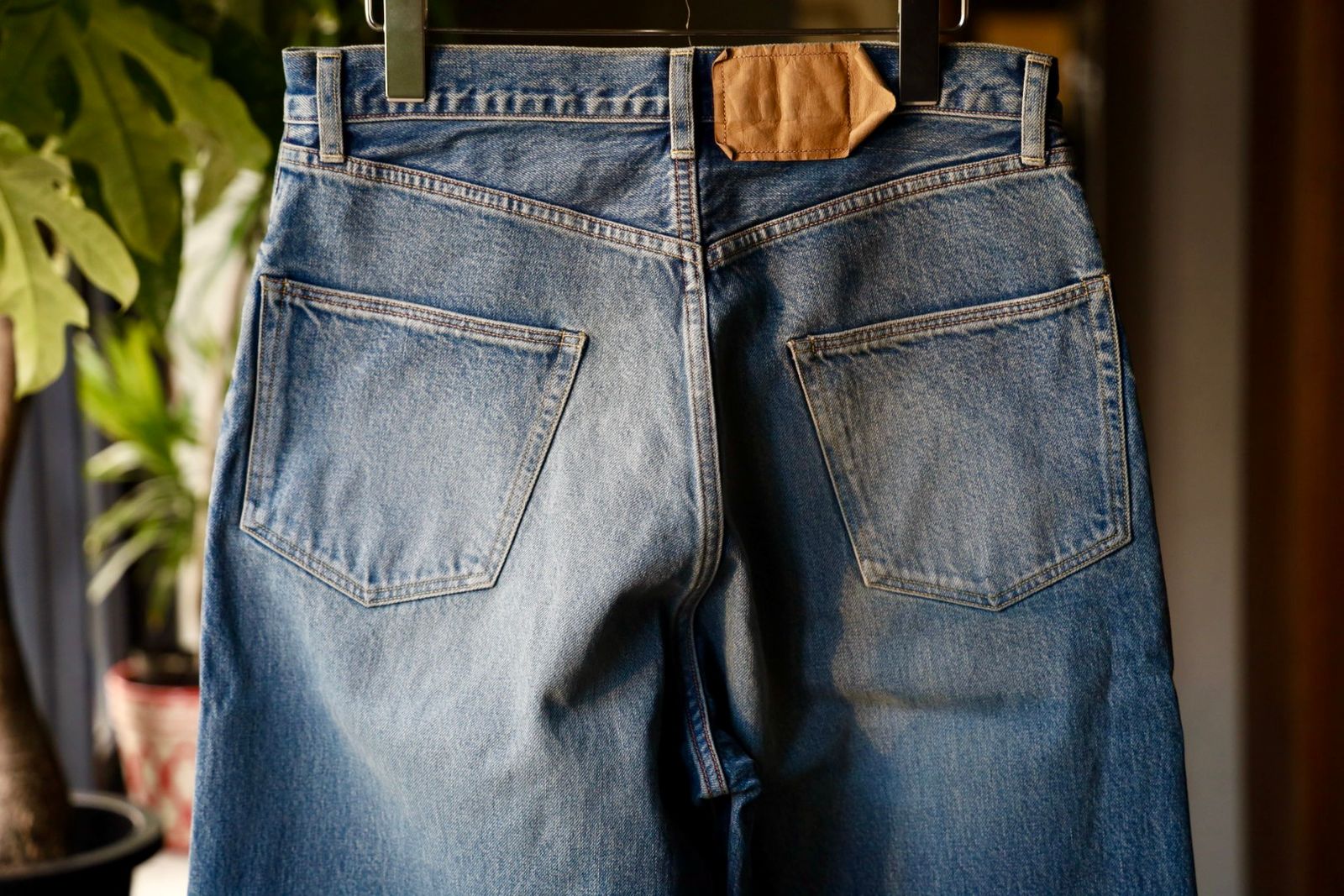 blurhms 25FW 13.5oz Denim Pants Wide(bROOTS2558F25USD)Black☆8月29日(金)新作発売！