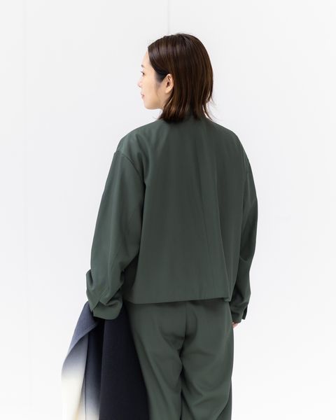Graphpaper Techno Wool Nylon Stand Collar Short Jacket style.2025.09.27