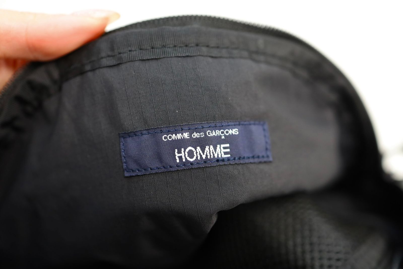 コムデギャルソンオム26SS BRIEFINGコラボ ナイロンウエストポーチ(HQ-K203-051-1)BLACK★4月3日(金)発売！