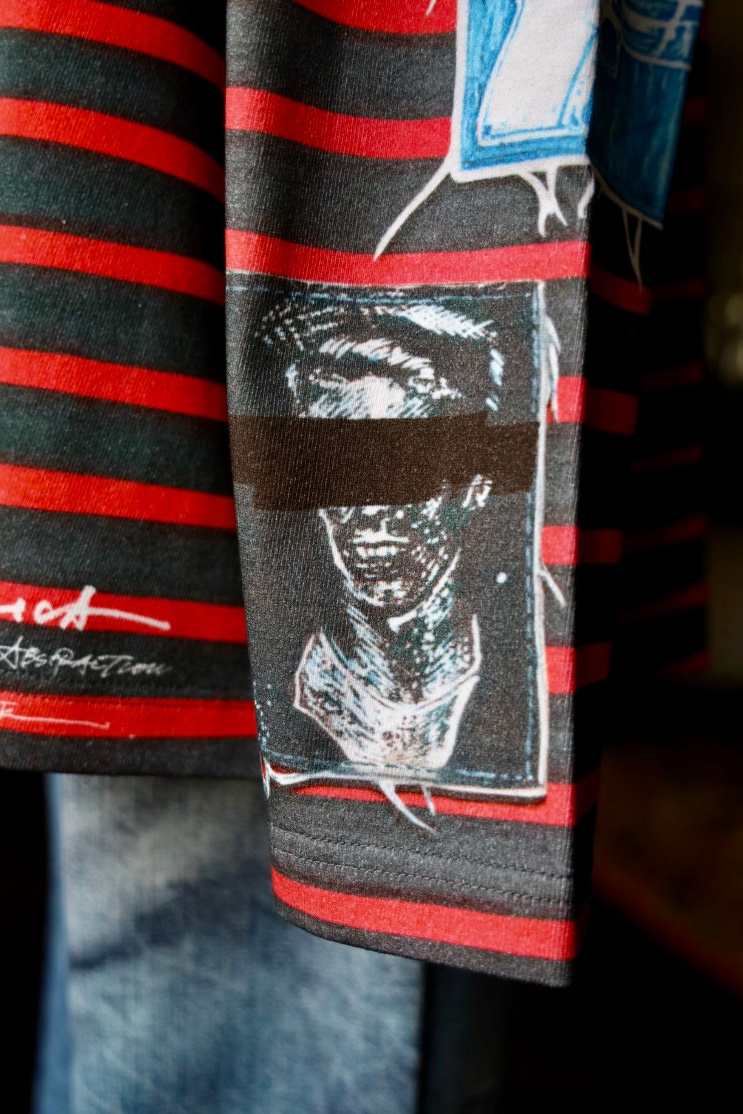 トーキングアバウト ジ アブストラクション 25SS "ROF"ART REPLICA MOCK NECK(NPT-NSP-001)