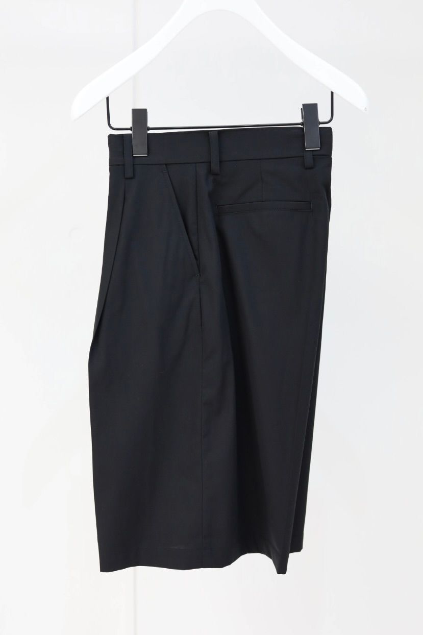 Graphpaper 26SS Women's Brushed Cotton Gabardine Shorts(GL261-40397)BLACK☆2月7日(土)発売！