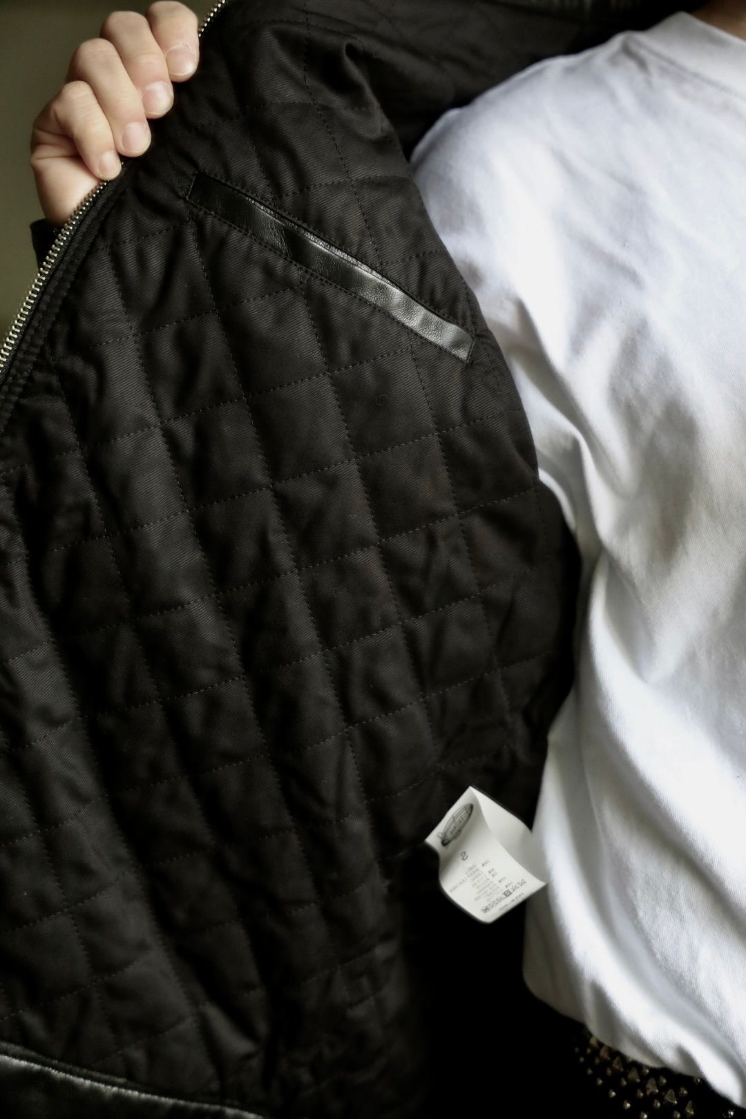 LASTMAN 24AW ラストマン大久保篤志 LEATHER DRIZZLER JACKETスタイル