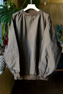イズネス23AW シャカシャカプルオーバーシャツ SHAKA SHAKA PULLOVER SHIRTS(1005AWPULL01)BROWN