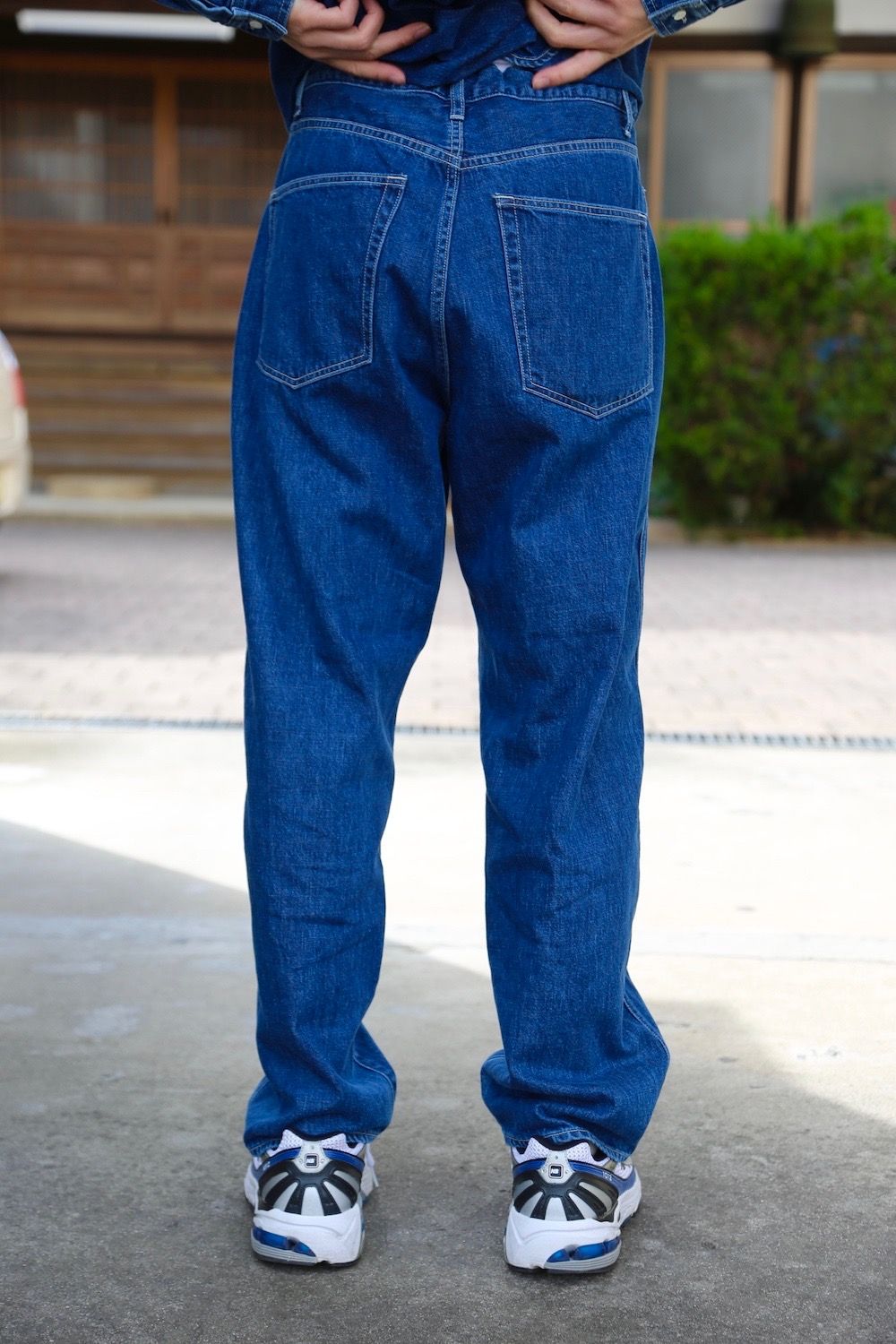 Graphpaper 2021春夏コレクション Denime Regular Collar Shirt & Denime Five Pocket Pants style.2020.12.20.