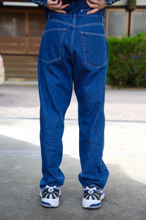 Graphpaper 2021春夏コレクション Denime Regular Collar Shirt & Denime Five Pocket Pants style.2020.12.20.