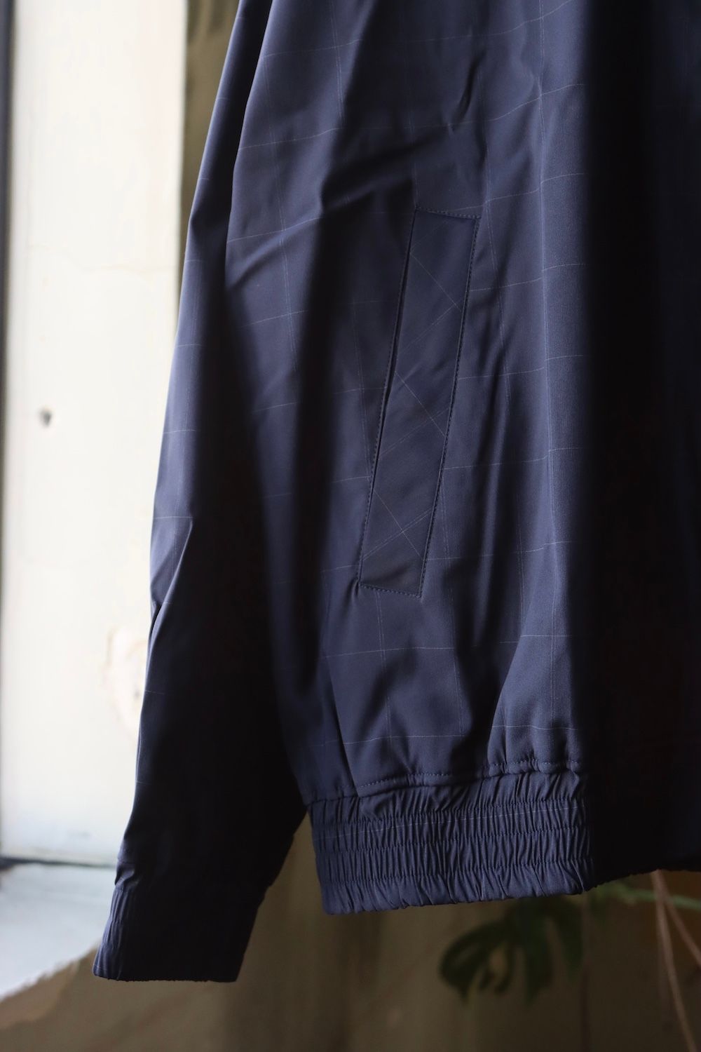 is-ness×NEAT LORO PIANA SPORT FABRICS JACKET"NAVY"イズネス22SS