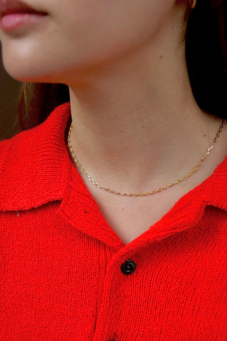 XOLO JEWELRY ネックレス / Marina Link Necklace(XON045-50G)☆再入荷！