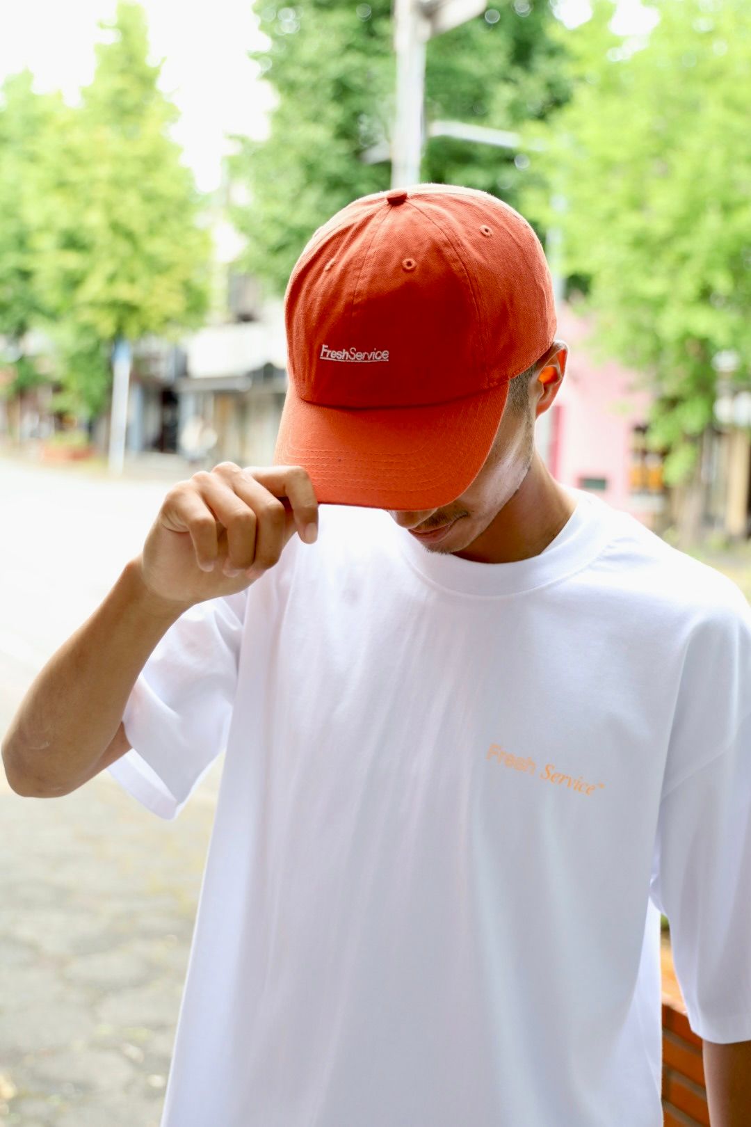 フレッシュサービス キャップCORPORATE CAP(RUST)☆8月2日(土)再入荷！