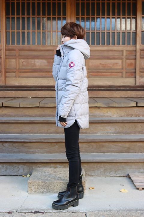 CANADA GOOSE  ALLISTON JACKET FUSION FIT(5076L)MOONSTONE GRAY.style