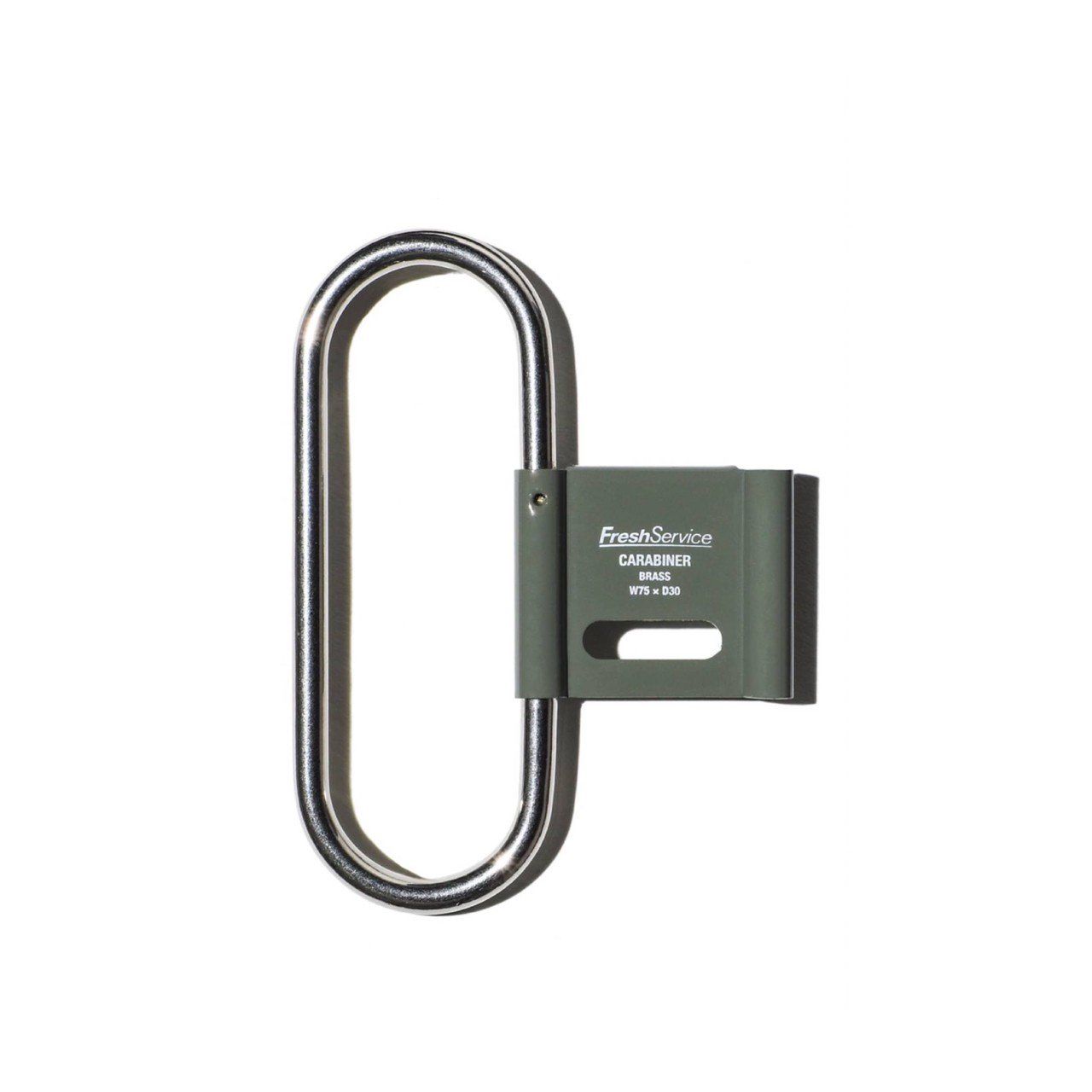 フレッシュサービス カラビナキーリング CARABINER KEYRING(FSP243-99046B)KHAKI☆再入荷！