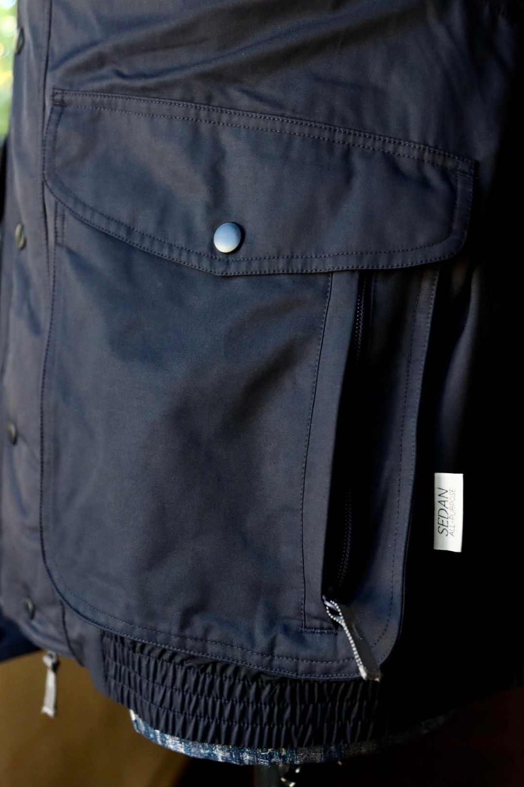 セダンオールパーパスFW23 Fleece Lined Jacket (SD23F-JK03)Navy