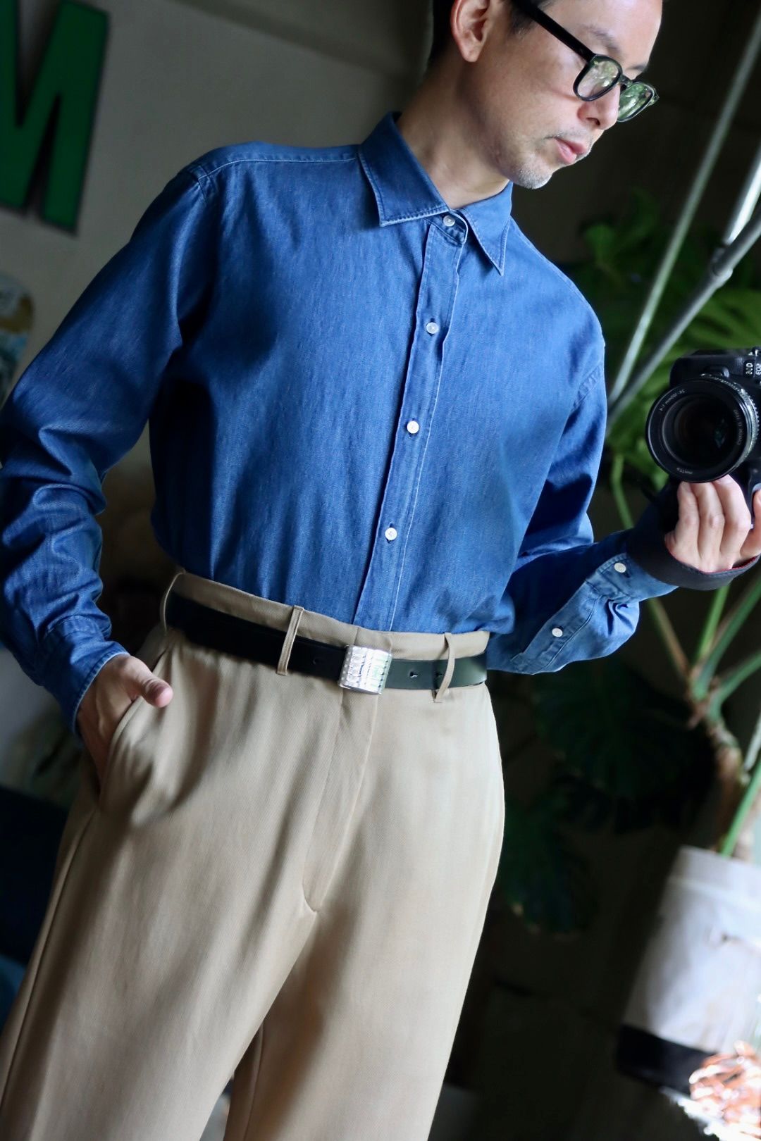 A.PRESSE Vintage Wool Trousersスタイル | 3595 | mark