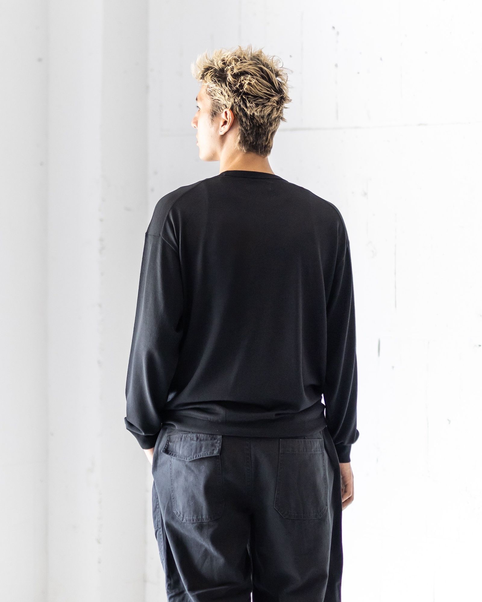 Graphpaper High Gauge L/S Oversized Crew Neck Knit 8月23日(土)新作発売！