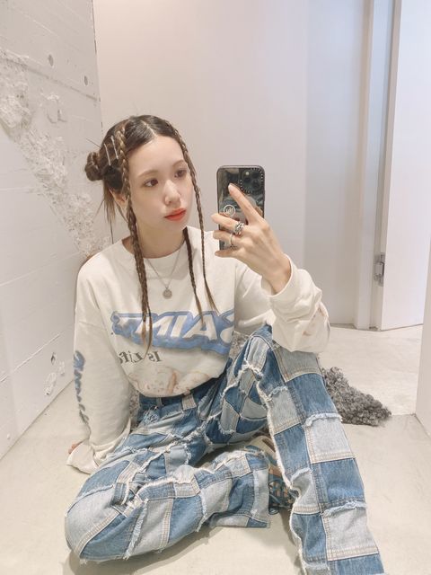 セントマイケル HEART CKIE LS TEE style.2024.8.22