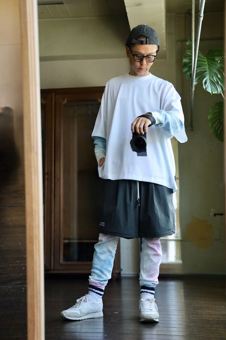 170cm/TシャツL,パンツM