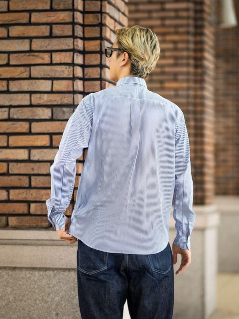 Graphpaper Broad Stripe Regular Collar Shirt 新作発売！