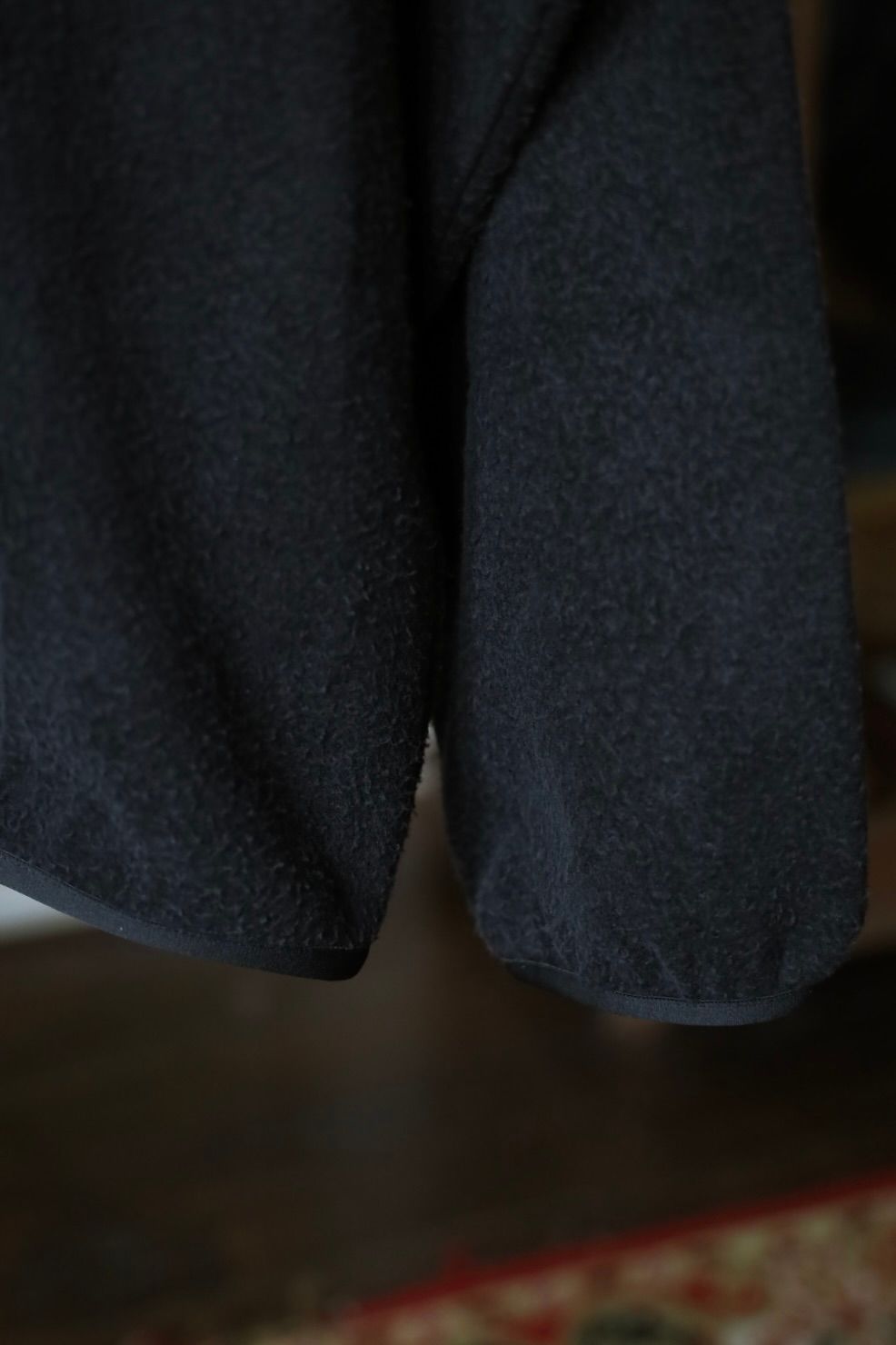 アプレッセ 2026 STYLE2 Vintage Silk Fleece Harf ZIP Jacket(26AAP-01-29)BLACK☆10月17日(土)新作発売！