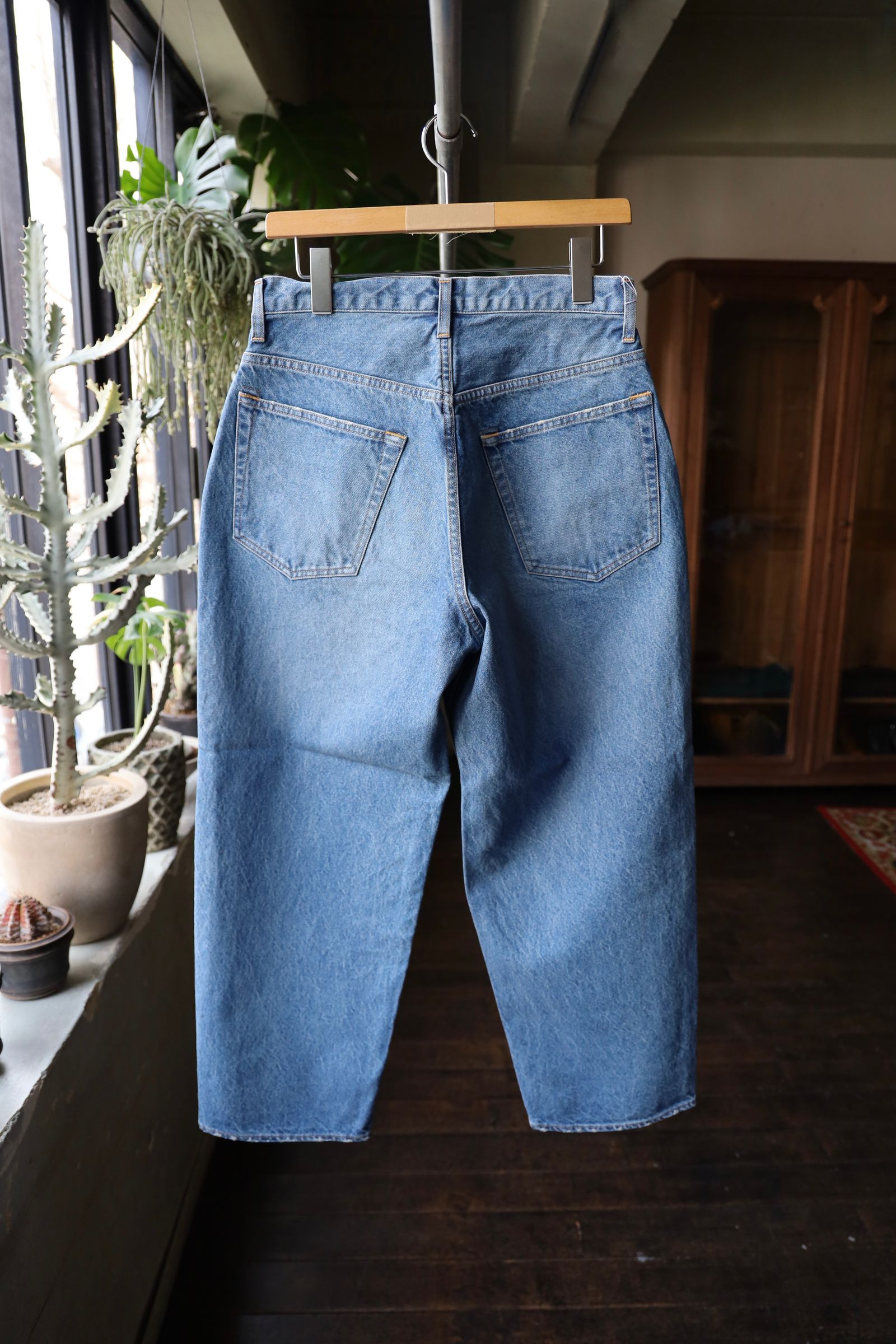 S.F.C 25SS エスエフシー WASHED DENIM PANTS (SFCSS25P05) Washed Blue