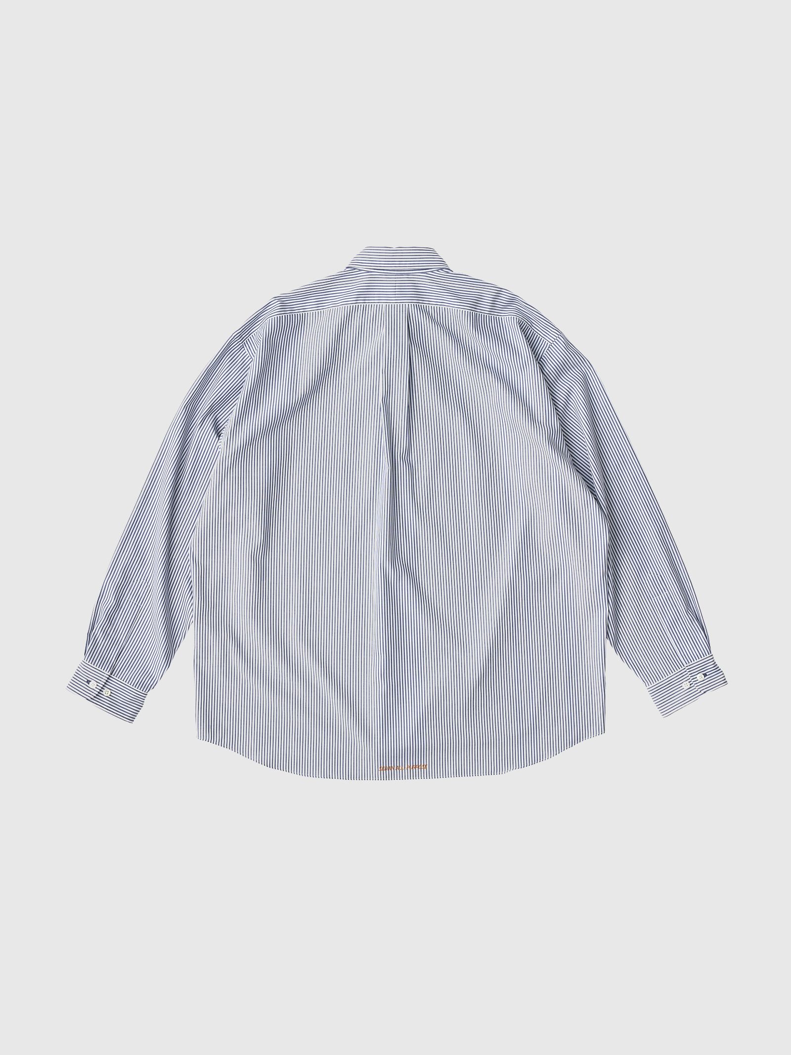 セダンオールパーパス SS25 Emblem BD Shirt(SD25S-SH03)Navy Stripe