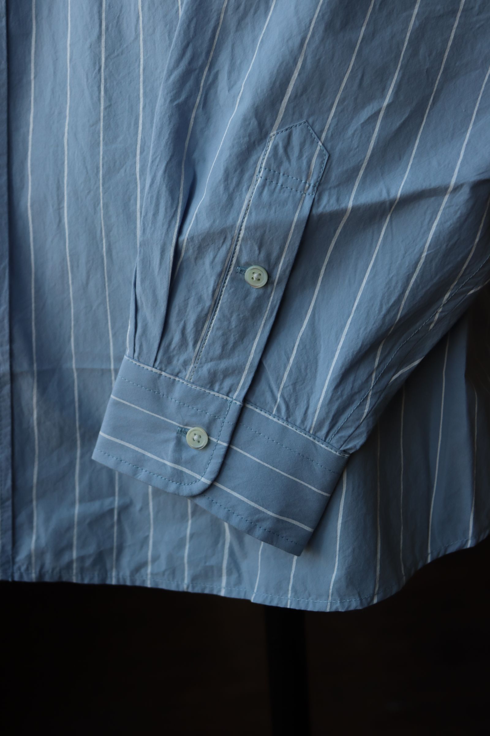 S.F.C 24SS エスエフシー SFC STRIPE SHIRT(SFCSS24S02)Sax☆2月24日(土)発売！