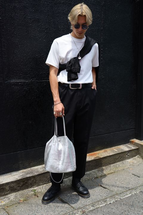 Morphee / モルフェトートバッグ 3WAY MIDIUM TOTE(SHORT) SILVER