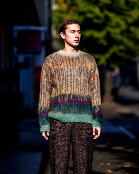YOKE TREE JAQUARD MOHAIR SWEATER11月23日(土)新作発売！