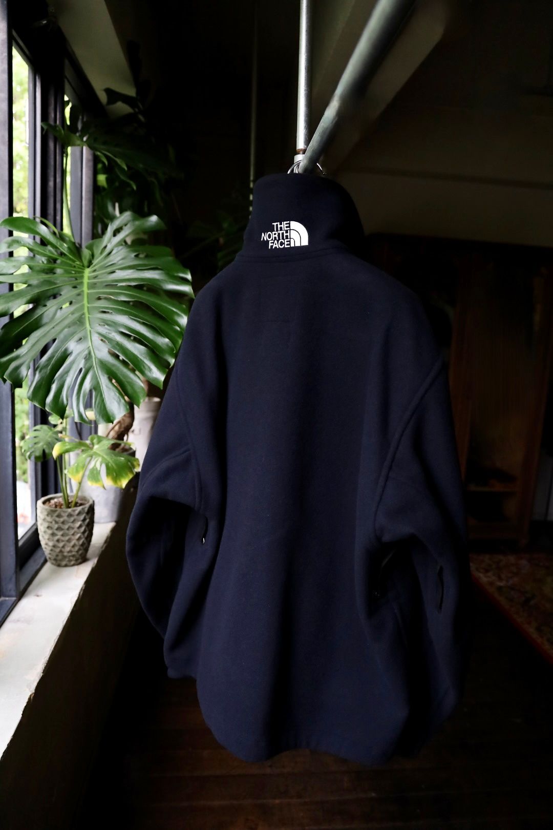 アイジュンヤワタナベマン THE NORTH FACE  ウールメルトンジャケット(WN-J917-100)NAVY
