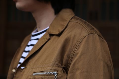 eYe JUNYA WATANABE COMME des GARCONS MAN CarharttカーハートWネームジャケット style.2021.4.17.