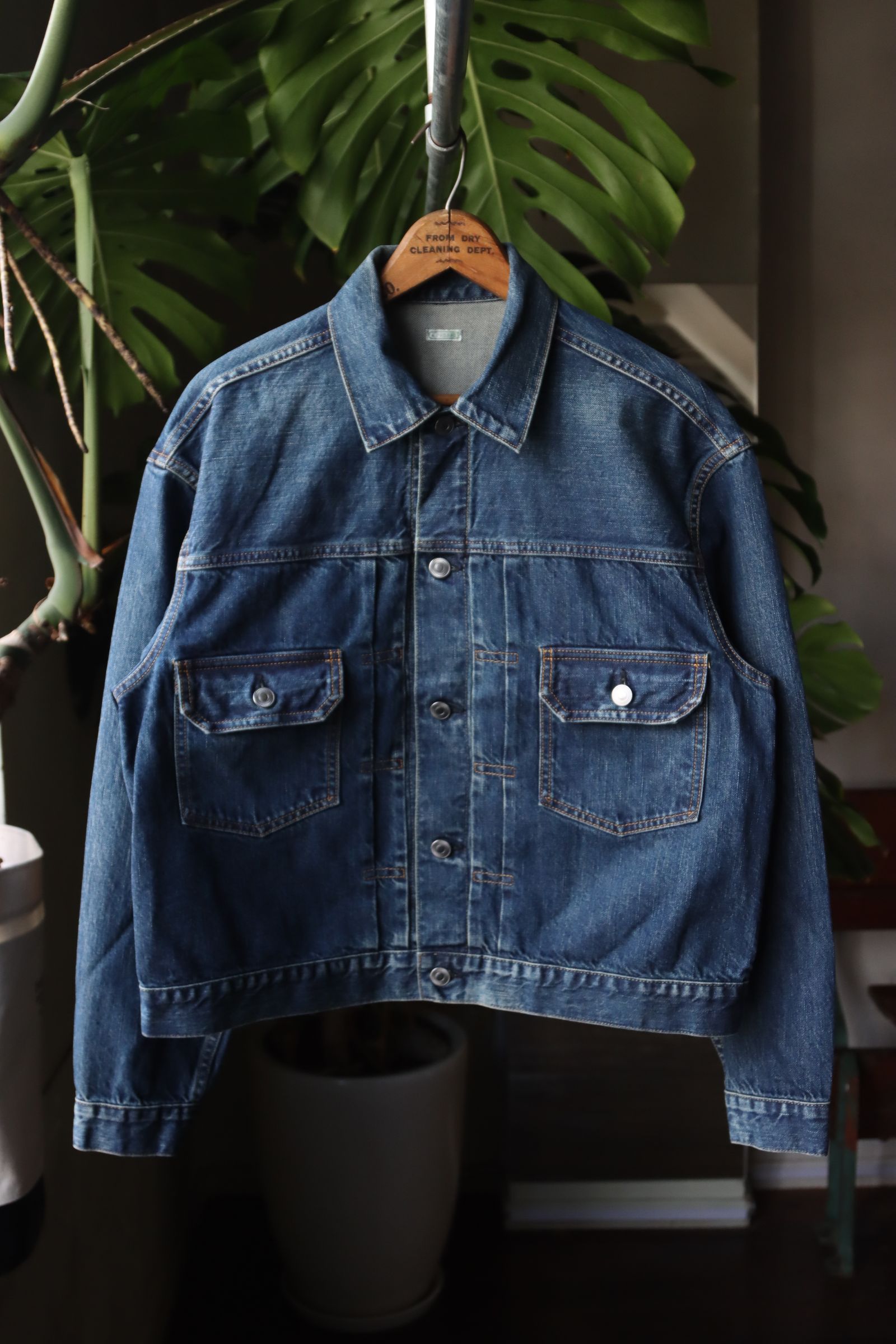 4451575561アプレッセ23SS 2nd Type Denim jacket