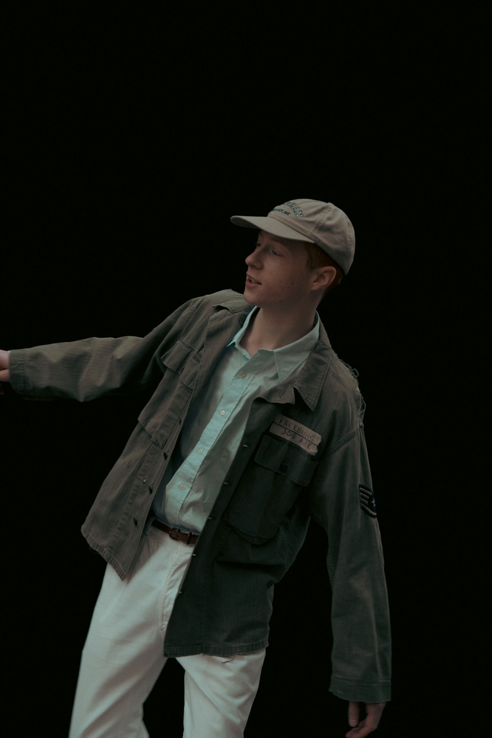 ファウンダ 25SS REGULAR COLLAR SHIRT(015FD251014)SAX