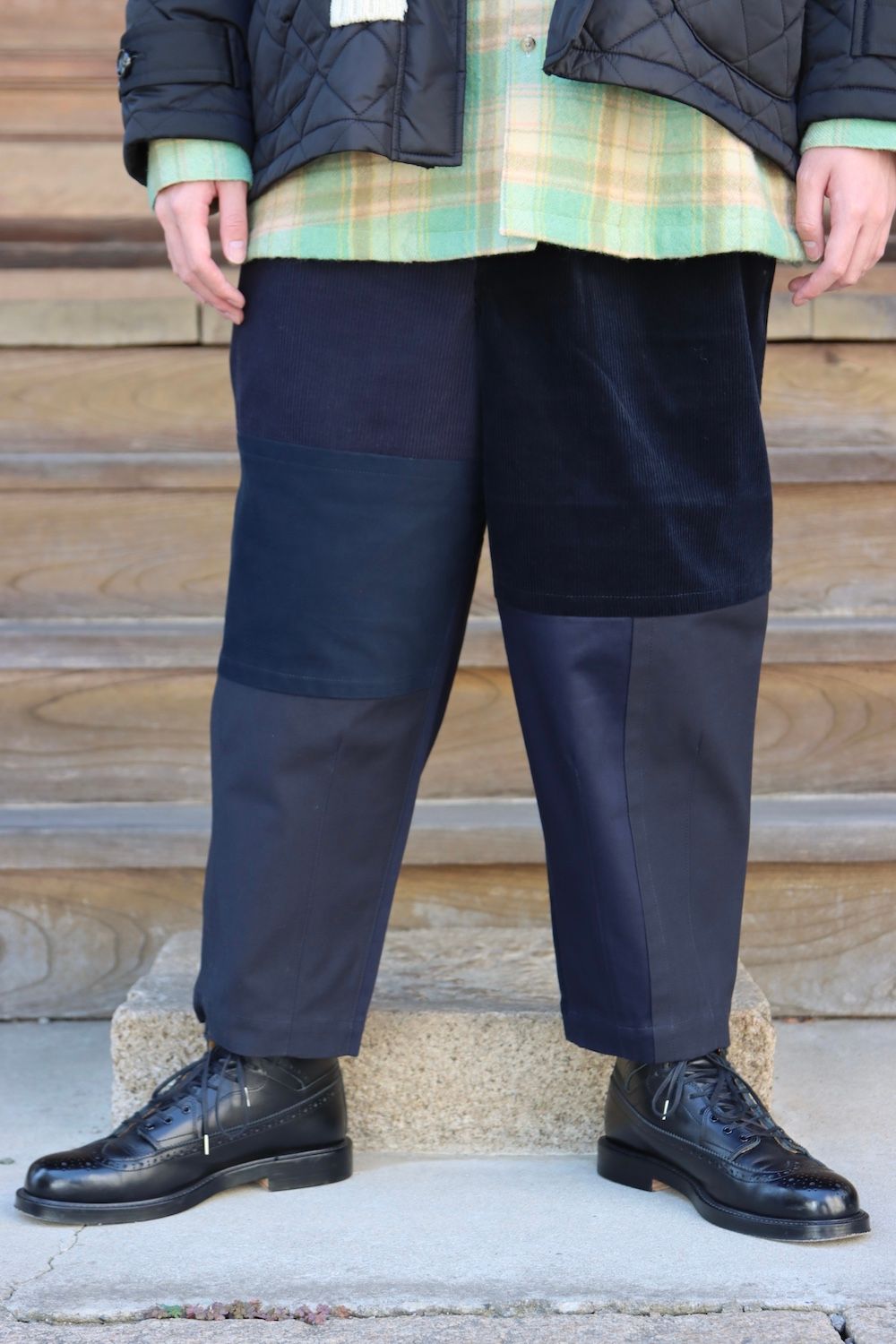 JUNYA WATANABE COMME des GARCONS MAN エステルツイルブルゾンstyle.2021.10.2