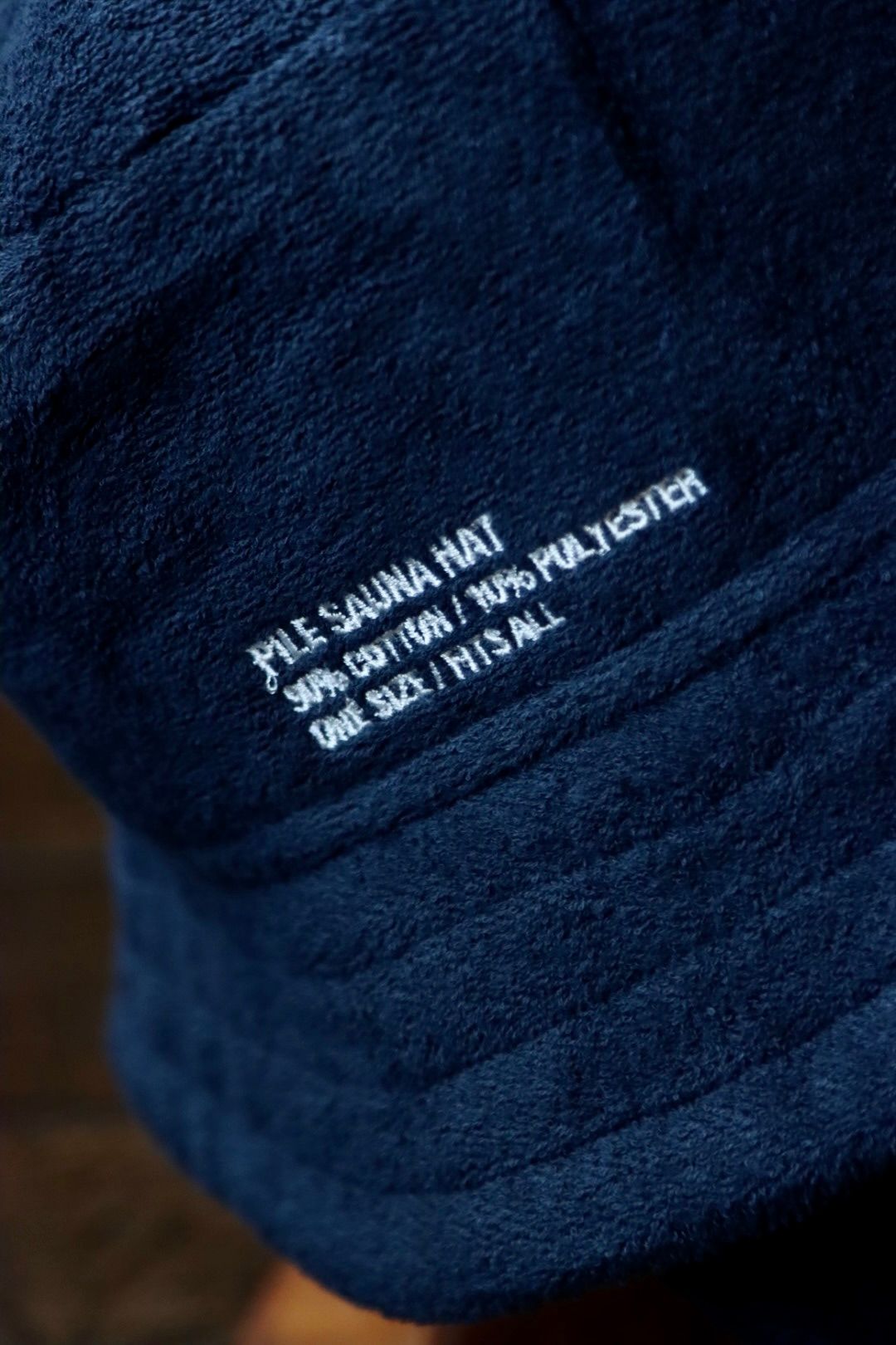 フレッシュサービスReFresh!Service. PILE SAUNA HAT(NAVY)☆再入荷しました！