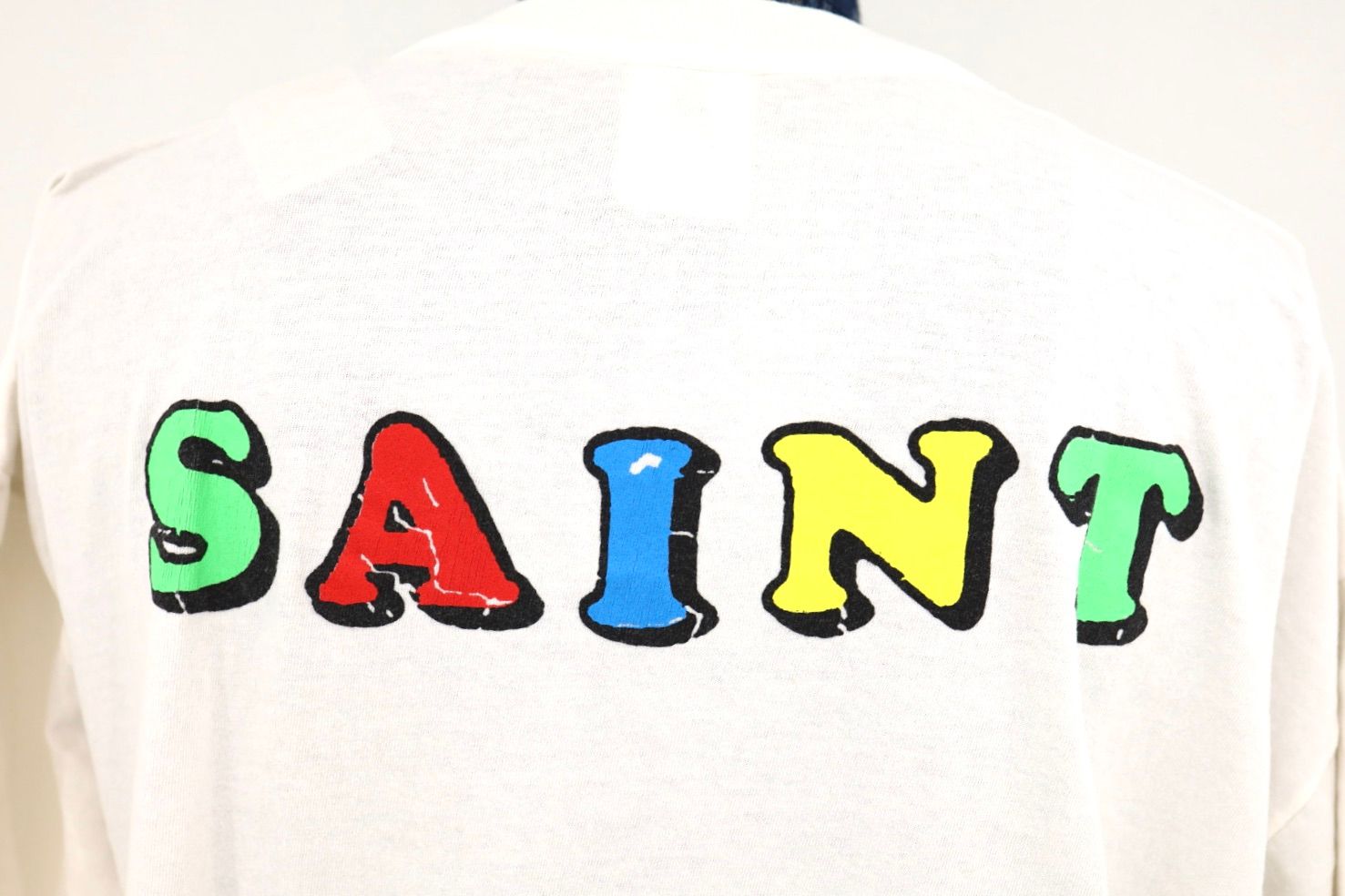 セントマイケル 26SS JR_SS T-SHIRT/DESTROY(SM-MK8-0000-C03)WHITE