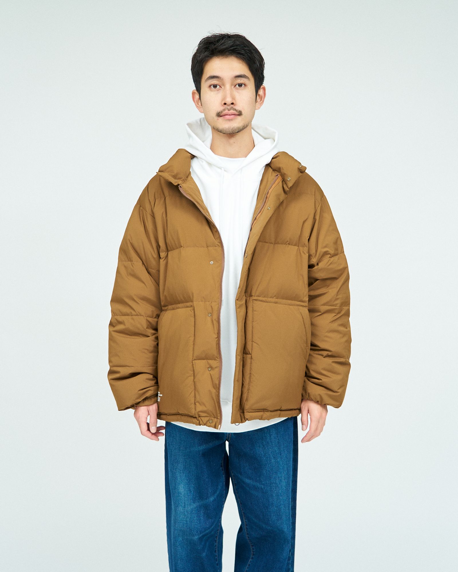 フレッシュサービス CORPORATE DOWN JACKET(FSC243-10111B)BROWN