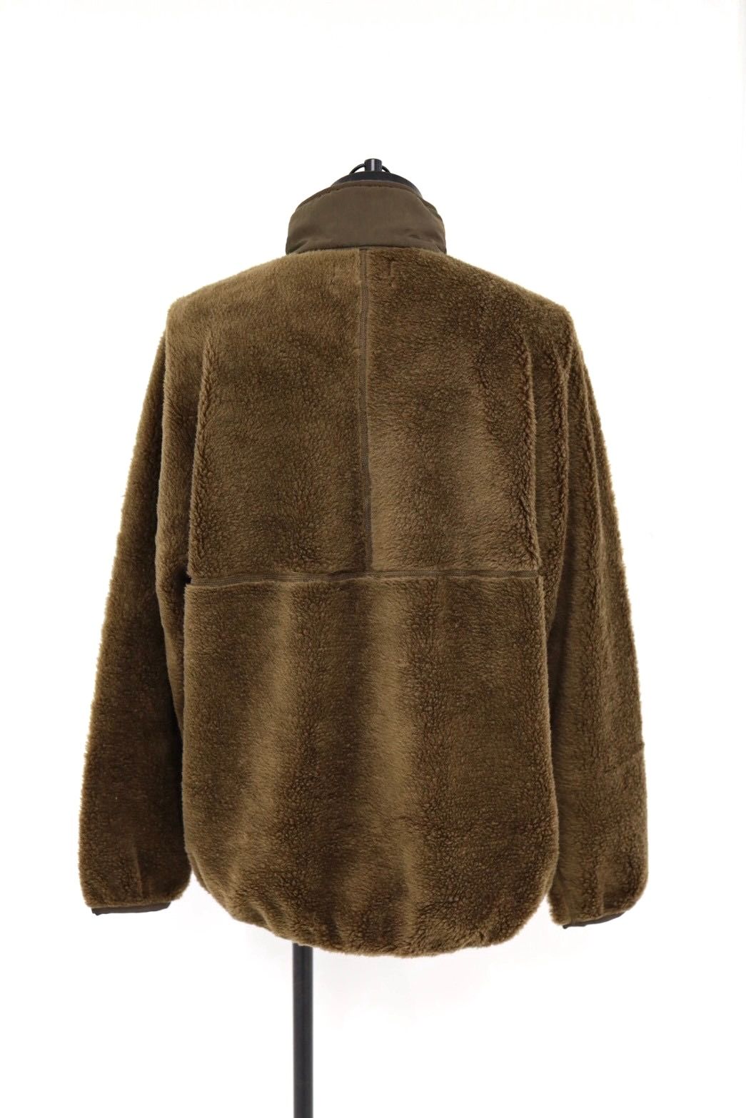 グラフペーパー Wool Boa Zip-Up Blouson(GU263-30340)BROWN☆10月17日(土)発売！